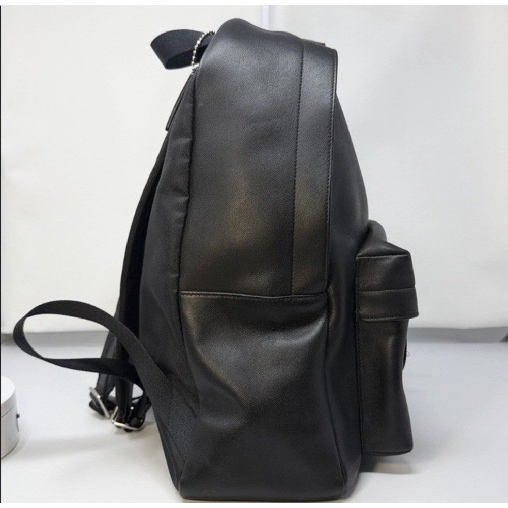 Coach Snoopy 2015 Limited Edition Black Leather Backpack Peanuts Collaboration - Picture 9 of 17